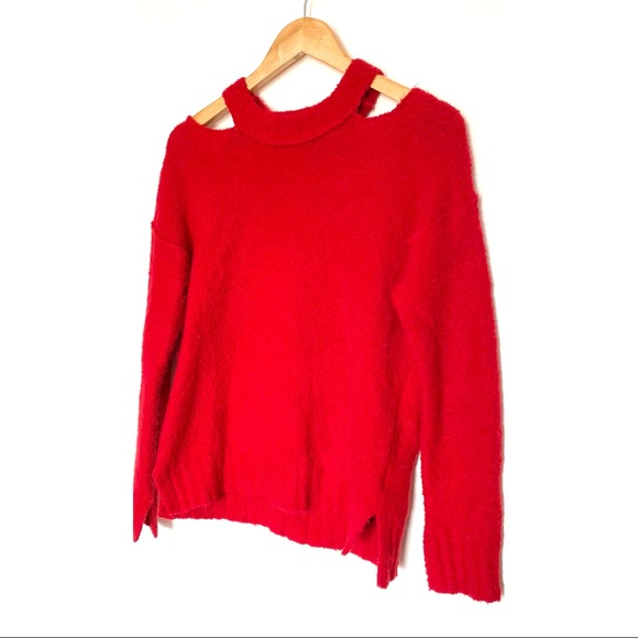 2/$25 Moth by Anthropologie Cold Shoulder Sweater - Picture 2 of 5